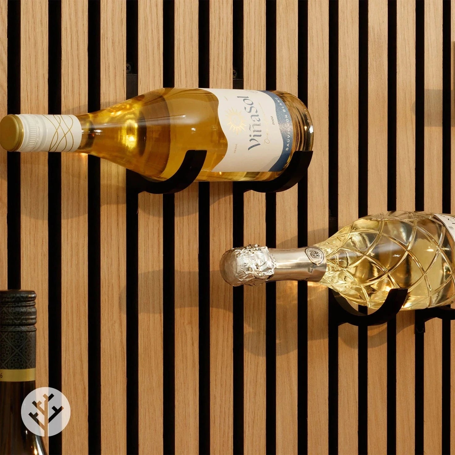 WVH® Australia Black Wine Rack (2pk)