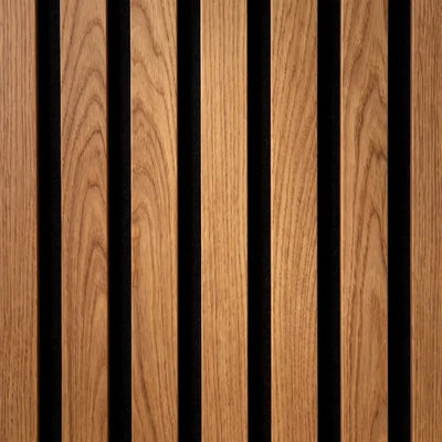 Premium oiled real wood finish