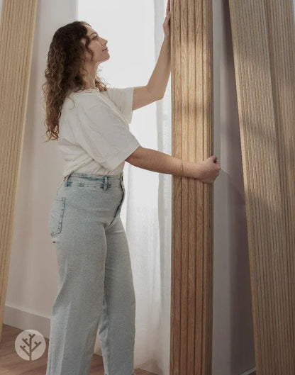 WVH® Australia Flutto Oak Slat Flexible Panels