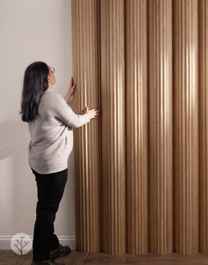 WVH® Australia Flutto Oak Zigzag Flexible Panels