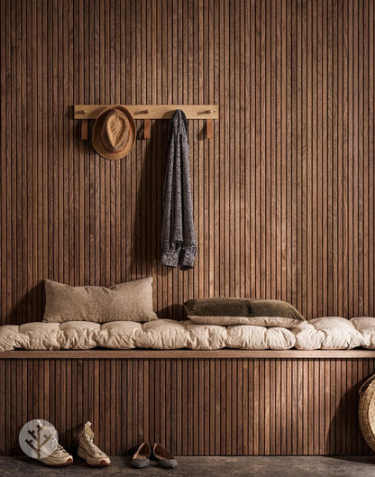 WVH® Australia Flutto Walnut Slat Flexible Panels