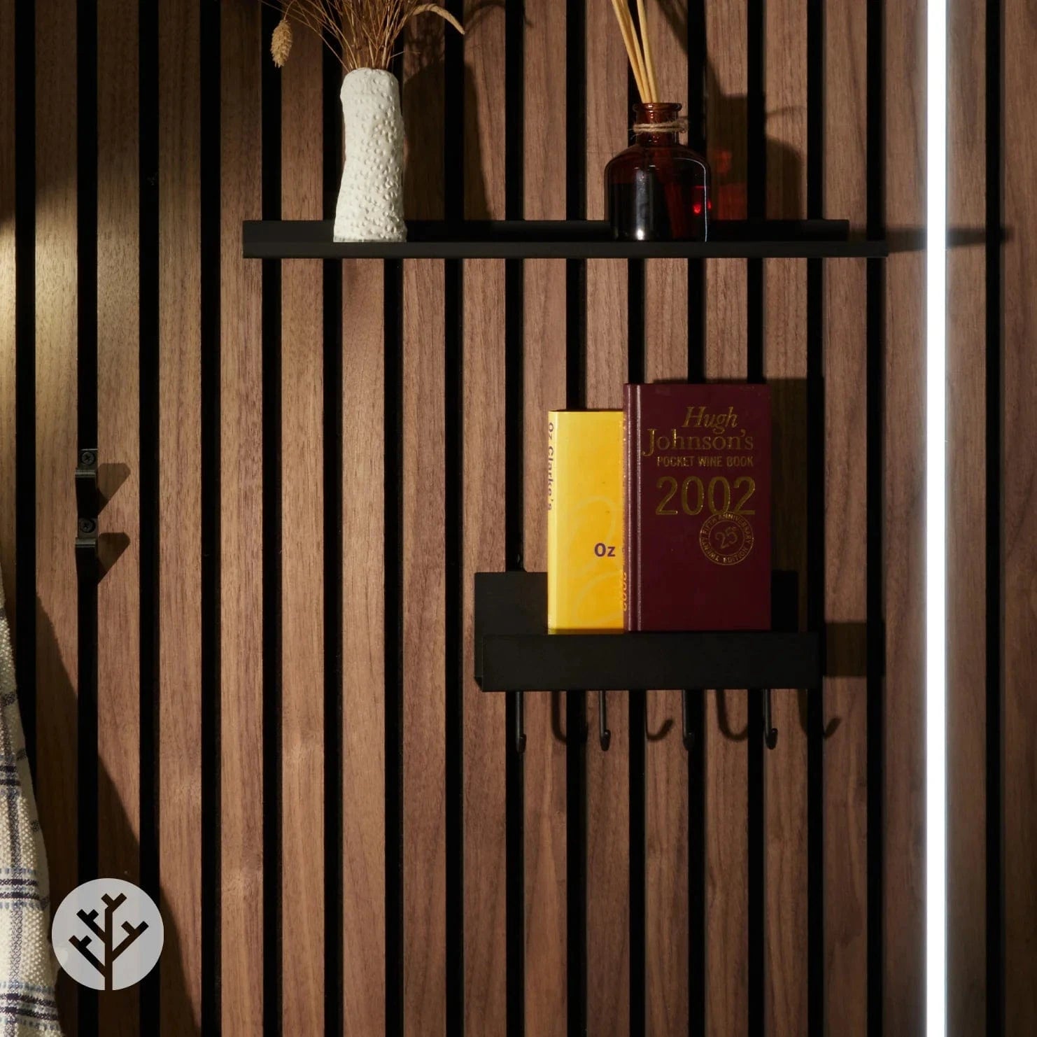 WVH® Australia Shelf With Four Hooks